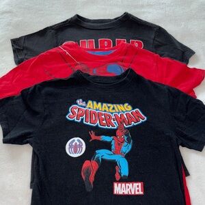 Super Heros T-Shirt Bundle Size 7